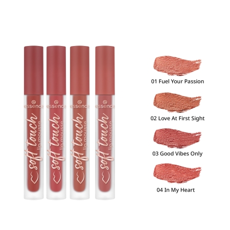 Son Kem Lì Mịn Essence Soft Touch Lip Mousse