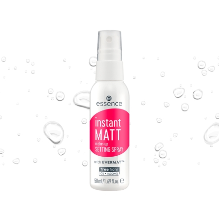 Xịt Khóa Nền Essence Instant MATT Make-Up Setting Spray