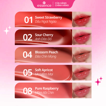 Son bóng làm đầy môi - essence JUICY BOMB plumping lipgloss