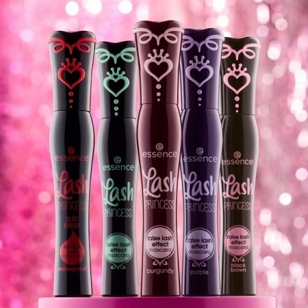 Mascara làm dài và cong mi chống nước - Essence Lash PRINCESS slim brush long & curl mascara waterproof